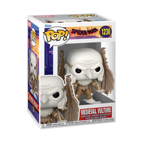 Funko Pop! Vinyl: Spider-Man: Across The Spider-Verse - Medieval Vulture - Spiderman Into The Spiderverse 2 - Figura de Vinilo Coleccionable - Idea de Regalo- Mercancia Oficial - Movies Fans