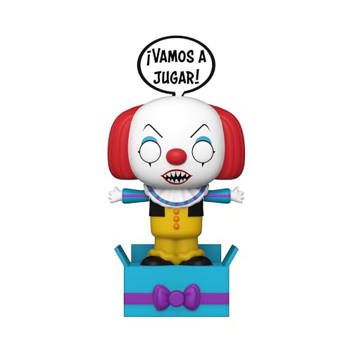 Funko Popsies: Pennywise - (Clown) - (Spanish) - IT 1990 - Figura de Vinilo Coleccionable - Idea de Regalo- Mercancia Oficial - Juguetes para Niños y Adultos - Movies Fans