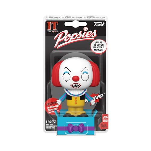 Funko Popsies: Pennywise - (Clown) - (Spanish) - IT 1990 - Figura de Vinilo Coleccionable - Idea de Regalo- Mercancia Oficial - Juguetes para Niños y Adultos - Movies Fans