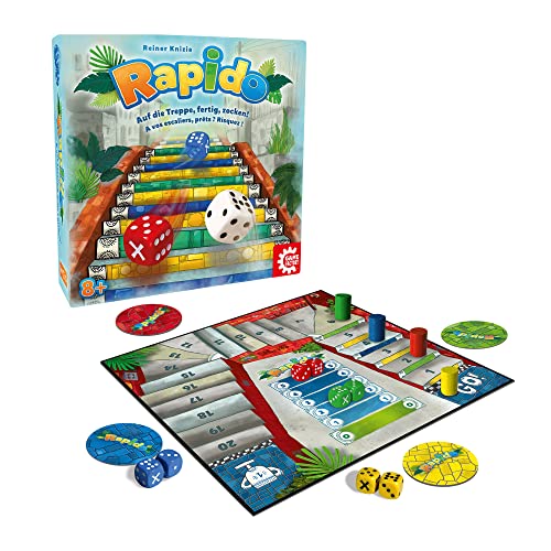 Game Factory- Juego de Dados emocionante para Todas Las Generaciones, a Partir de 8 años, Multicolor (646291)