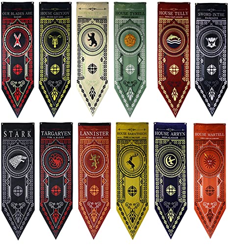 game thrones banner - banner de casa game thrones Stark 151X47CM