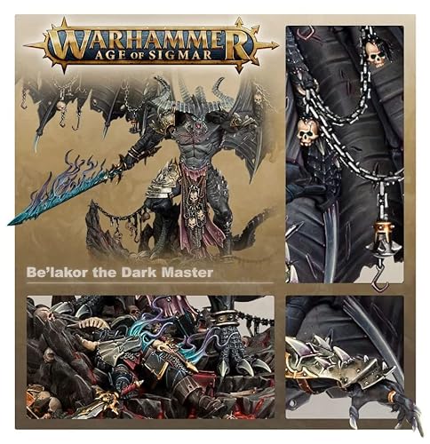 Games Workshop Slaves to Darkness Be'lakor Warhammer Age of Sigmar figura para maquetas