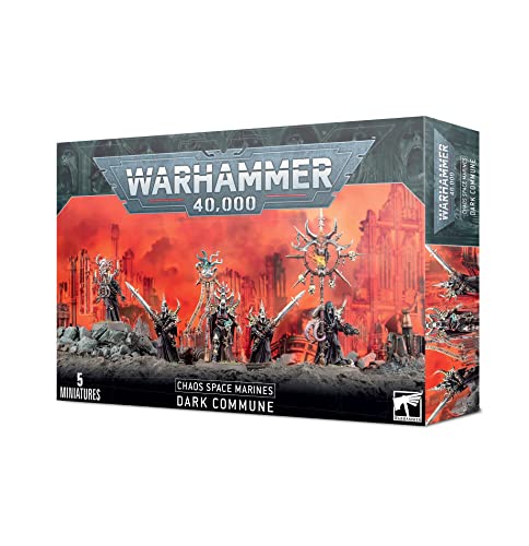 Games Workshop - Warhammer 40.000 - Marines Espaciales del Caos: Comuna oscura