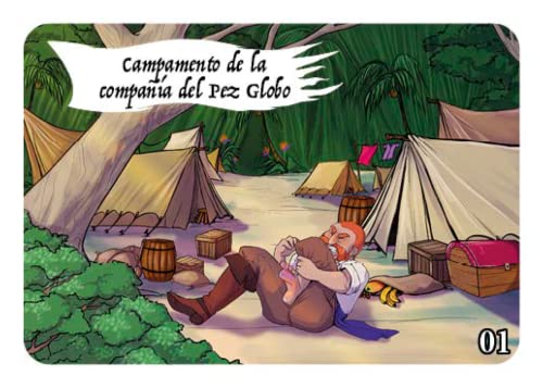 GDM Games (GDMG6) Sherlock Piratas: Chamanes y Mocasines. Serie Q8 Tesoros- Juego de Mesa - Light Deduction Game - De 1 a 8 Jugadores - a Partir de 8 años. 60 min, GDM2151