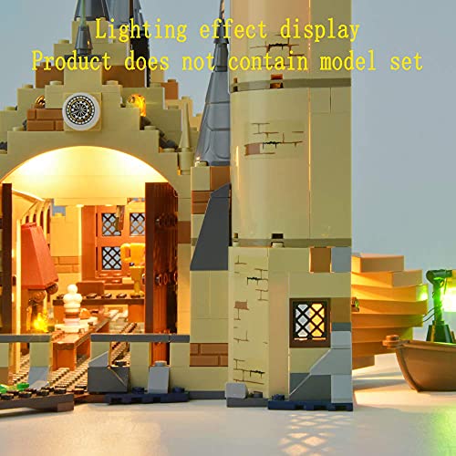 GEAMENT Kit de Luces LED para Gran Comedor de Hogwarts (Hogwarts Great Hall) - Compatible con Harry Potter Lego 75954 (Juego Lego no Incluido) (con Instrucciones)