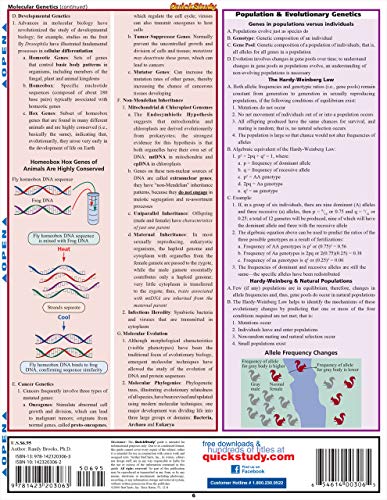 Genetics (Quick Study Academic)