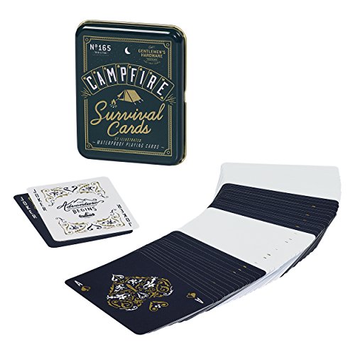 Gentlemen's Hardware Juego de Cartas de Supervivencia Campfire