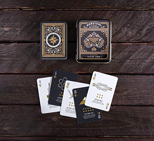 Gentlemen's Hardware Juego de Cartas de Supervivencia Campfire