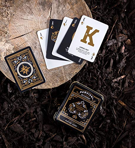 Gentlemen's Hardware Juego de Cartas de Supervivencia Campfire