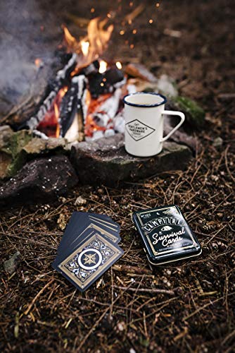 Gentlemen's Hardware Juego de Cartas de Supervivencia Campfire