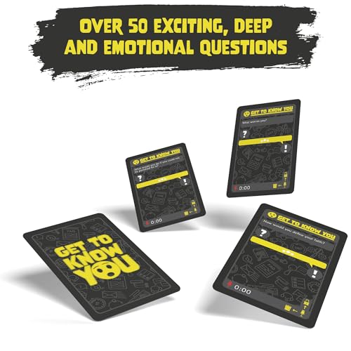 Get to know you - The Deeptalk Card Game! | Tired of small Talk? Our Game is Your Solution!