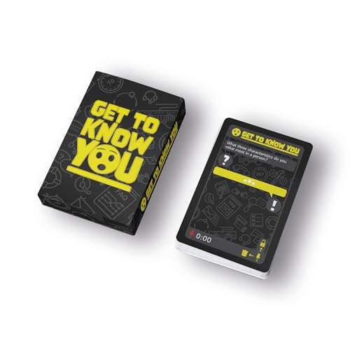 Get to know you - The Deeptalk Card Game! | Tired of small Talk? Our Game is Your Solution!