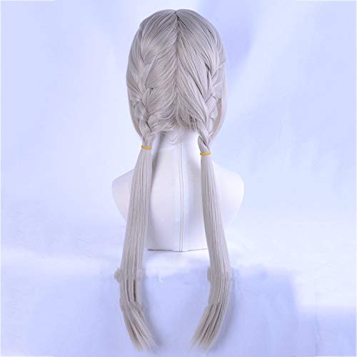 GHK Trenzas Caballeros de la mesa redonda Juego de peinados Stay Night FGO Fate Grand Order Bedivere Cosplay Peluca Juego de roles