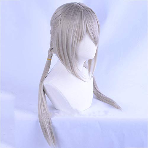 GHK Trenzas Caballeros de la mesa redonda Juego de peinados Stay Night FGO Fate Grand Order Bedivere Cosplay Peluca Juego de roles