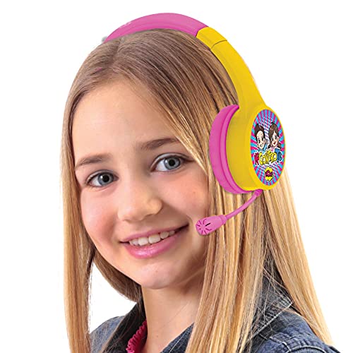 Giochi Preziosi Me Contro Te MEC08000 Auriculares con micrófono, Banda Ajustable y Almohadillas para Las Orejas Acolchadas para Aumentar la Comodidad Durante el Uso, a Partir de 3 años