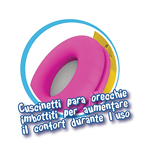 Giochi Preziosi Me Contro Te MEC08000 Auriculares con micrófono, Banda Ajustable y Almohadillas para Las Orejas Acolchadas para Aumentar la Comodidad Durante el Uso, a Partir de 3 años