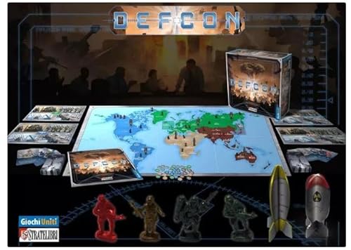 Giochi Uniti - Defcon, Juego Estratégico, Edición Italiana, GU668