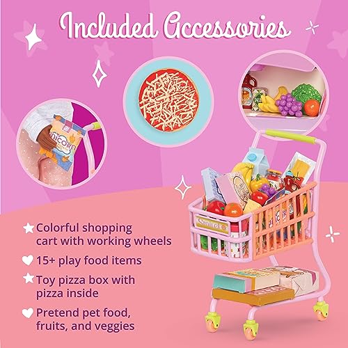 Glitter Girls Shopping Cart Accessory Set, Color (Branford 62243458161)