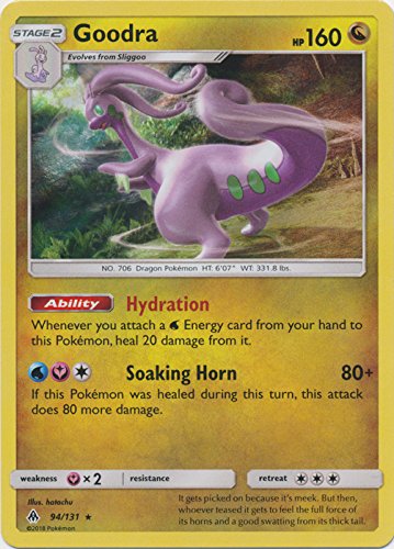 Goodra - 94/131 - Holo Rare - Holo inverso - Luz prohibida