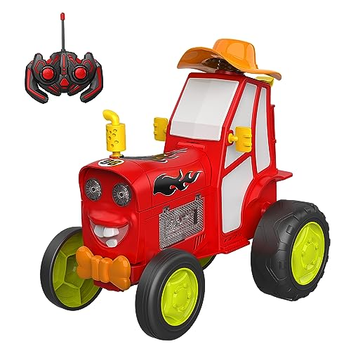 Goolsky Coche de Control Remoto Control Remoto Crazy Jumping Car Dancing Car Toy con Luces Musicales Regalo de cumpleaños de Navidad para niños