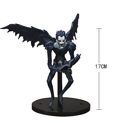 Gooyeh Death Note Figura Ryuuku Anime Action Figure Statue Reaper Figura para Leer Colección de Juguetes Anime Modelo Ornamento Decoración