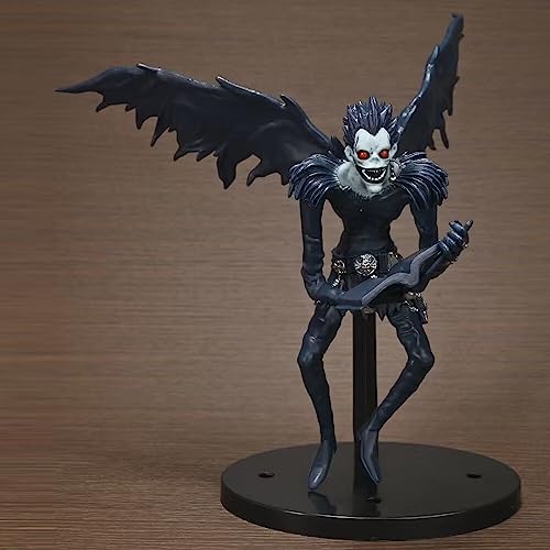 Gooyeh Death Note Figura Ryuuku Anime Action Figure Statue Reaper Figura para Leer Colección de Juguetes Anime Modelo Ornamento Decoración