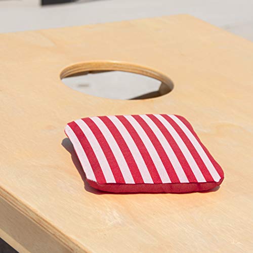 GoSports Juego de 8 pufs de Doble Cara para Cornhole | Slide & Stop Regulation Tournament