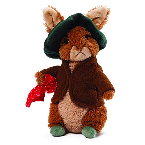 GUND Bunny - Paquete de 3 peluches de Peter Rabbit, peluche de Peter Rabbit, animales de peluche Benjamin Bunny Rabbit y pato charco Jemima, gran juguete de Peter Rabbit y para decoración de Peter