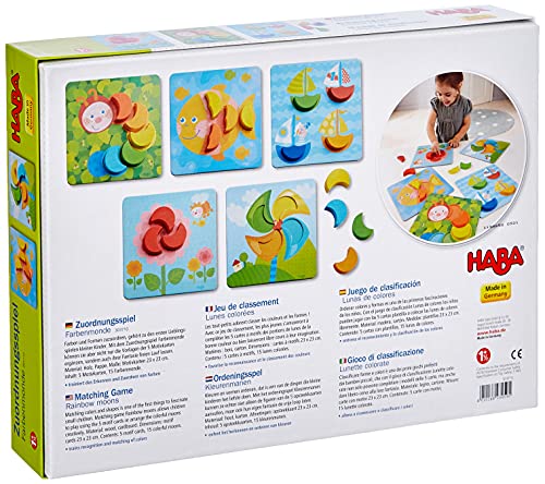 HABA 303710 - Juego de Clasificación Oruga de Colores. Más 18 Meses