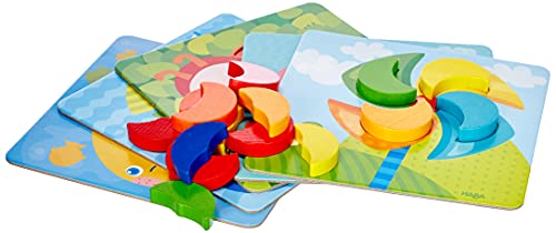 HABA 303710 - Juego de Clasificación Oruga de Colores. Más 18 Meses