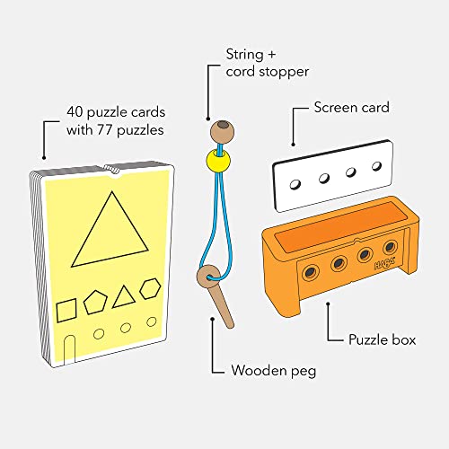 HABA 306118 - LogiCASE Set de Iniciación 4+, Juego Educativo. Más 4 años