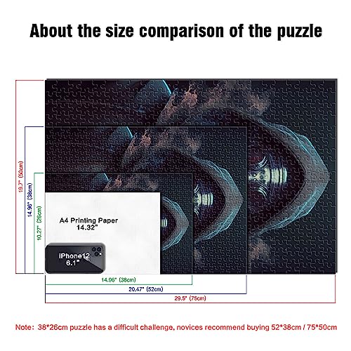 Hackers Puzzles de 1000 piezas para Adultos Puzzle de Madera Rompecabezas de Juego Difícil Regalos 14,96 x 20,47 Pulgadas