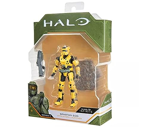 HALO Infinite World of 4'' Figures Series 1 2 3 4 Collection (Elige figura) (Spartan EOD)