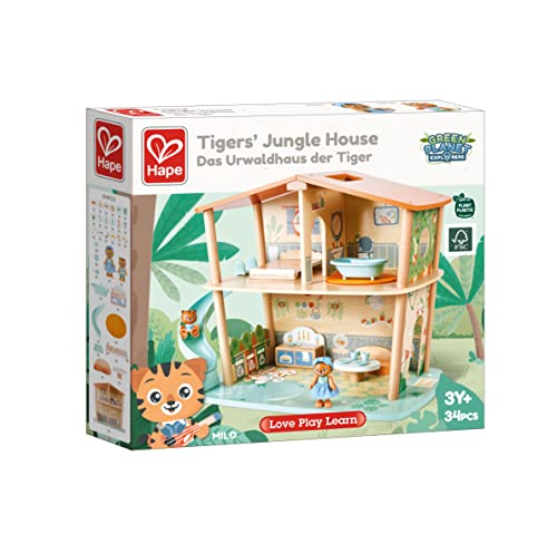 Hape Green Planet Explorers La Casa de los Tigres, Verde