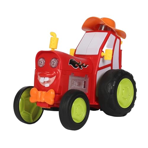 Harilla Control Remoto Crazy Jumping Dancing Car para niños Regalos de cumpleaños, Rojo