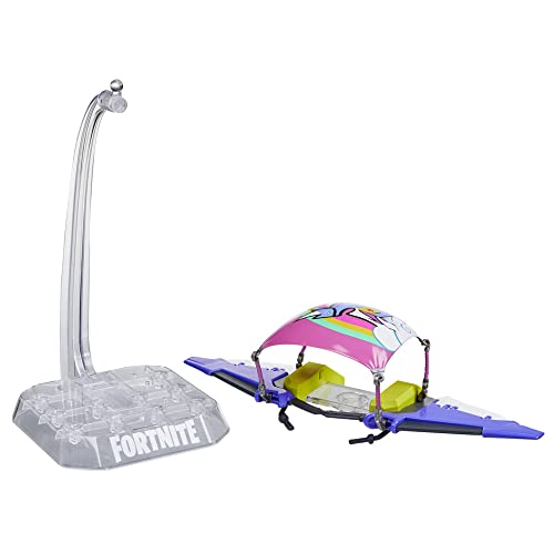 Hasbro Fortnite Victory Royale Series - ala Delta Llamacornio Exprés con Base de exhibición - 15 cm - A Partir de 8 años