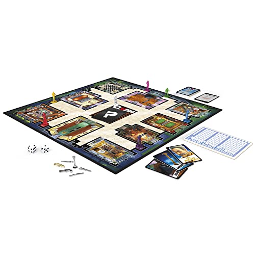 Hasbro Gaming Juego Cluedo; incluye tarjetas blancas del fantasma de la señora; juego de mesa misterioso para niños a partir de 8 años., Exclusivo en Amazon