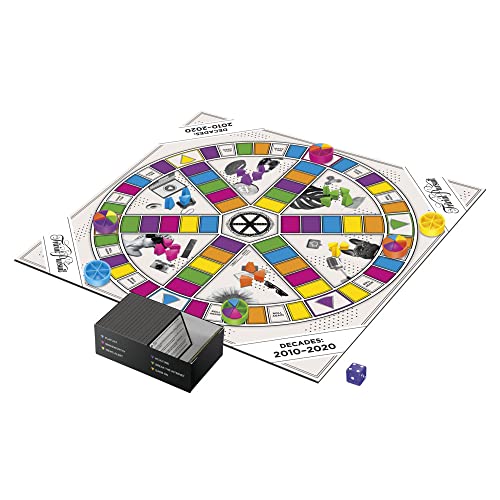 Hasbro Gaming Trivial Pursuit Decades 2010 to 2020 Board Game for Adults and Teens, Pop Culture Trivia Game, Ages 16 and Up