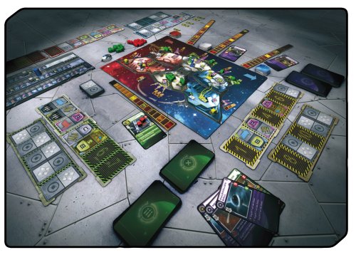 Heidelberger HEICZ005 Space Alert - Juego de Mesa (versión en alemán)