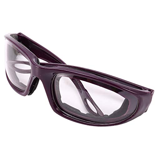 Herklotzn Lágrimas Libre Gafas De Corte Cebolla Gafas Protector De Ojos Herramienta De Cocina Gadget Púrpura