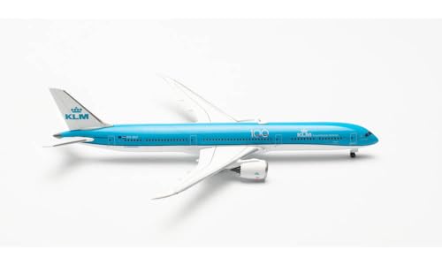 Herpa-KLM Royal Dutch Airlines Boeing 787-10 Dreamliner, Sneeuwklokje/Snowdrop, Multicolor (535083)