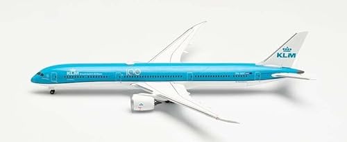 Herpa-KLM Royal Dutch Airlines Boeing 787-10 Dreamliner, Sneeuwklokje/Snowdrop, Multicolor (535083)