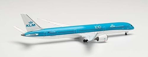 Herpa-KLM Royal Dutch Airlines Boeing 787-10 Dreamliner, Sneeuwklokje/Snowdrop, Multicolor (535083)