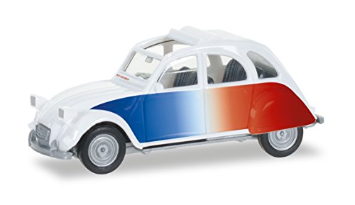 Herpa Miniaturmodelle GmbH-Herpa 028783 Citroën 2 CV Cocorico, vehículo