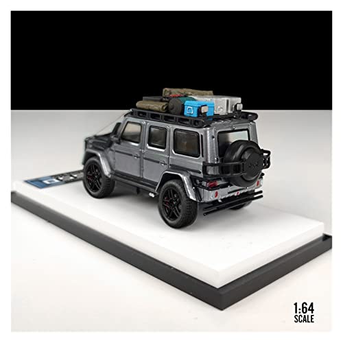 HINDKA Modelos A Escala 1 64 Mini Benz G550 con Equipo De Equipaje SUV Modelo De Automóvil Vehículo Fundido A Presión Colección De Adultos Coche En Miniatura (Color : Hardcover Edition)