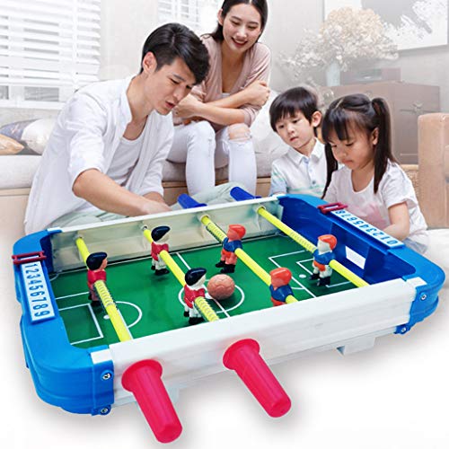 HINK Juguete educativo, mesa de futbolín de mesa, mini mesa portátil juego de fútbol/fútbol, juguetes y pasatiempos grandes ventas B