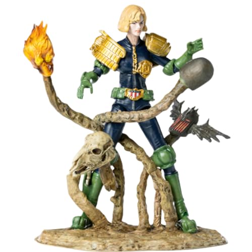 HiPlay HIYA Figura coleccionable: Juez Dredd Judge Anderson Dark Justice, escala 1:18 figura de acción en miniatura femenina EMJ0261