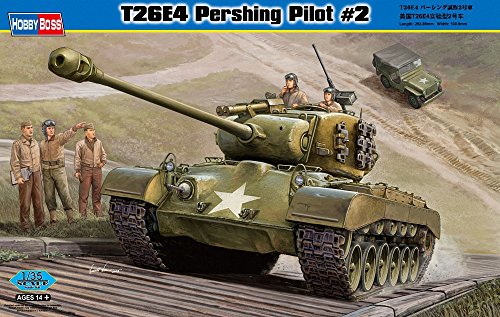 Hobby Boss 82427 T26E4 Pershing, Pilot # 2 - Tanque a escala [Importado de Alemania]