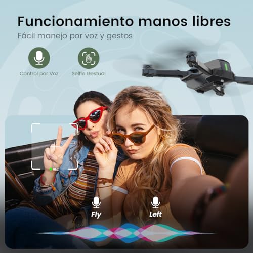 Holy Stone HS260 Drone con Cámara WiFi 1080P HD RC Quadcopter con 2 Baterías Tiempo de Vuelo Largo Aplicación Controlada Video en Vivo Dron Fotográfico con Bolsa para Niños Juego para Principiantes