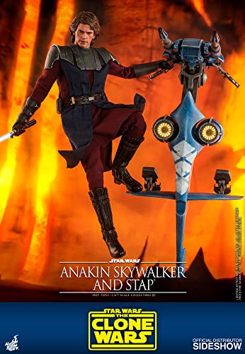 Hot Toys 1:6 Anakin Skywalker y STAP Set - Star Wars: The Clone Wars